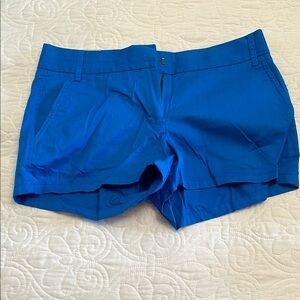 NWT J. Crew Blue Chino Shorts size 4 inseam 3”